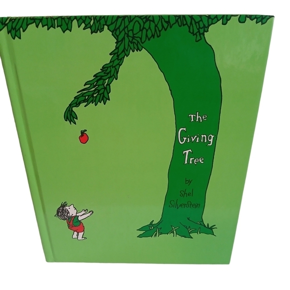 Children's Book The Giving Tree 1st Edition Six Lines Copyright 1964 Hardcover - Picture 3 of 11